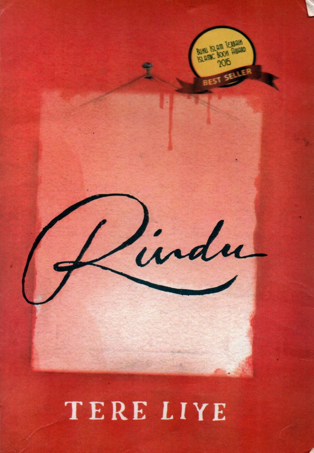 Sampul Rindu / Editor: Andriyati