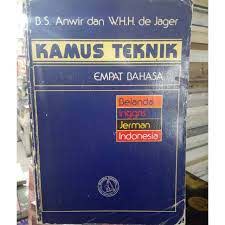 Sampul Kamus Teknik Empat Bahasa / B.S Anwir