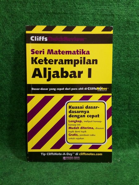 Sampul Seri Matematika Keterampilan Aljabar 1 / Jerry Bobrow, Ph.D