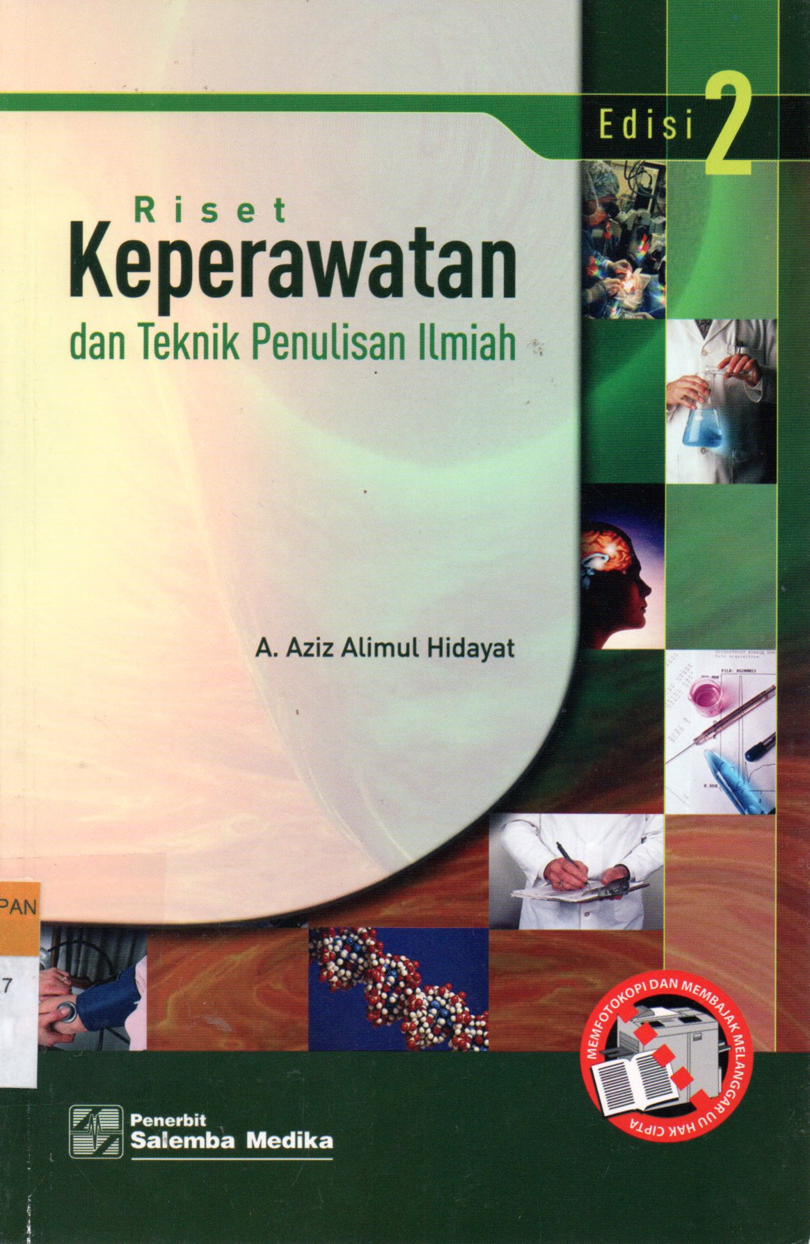 Sampul Riset Keperawatan dan Teknik Penulisan Ilmiah