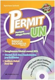 Sampul Permit UN Bahasa Indonesia SMP/Mts / A. Indradi