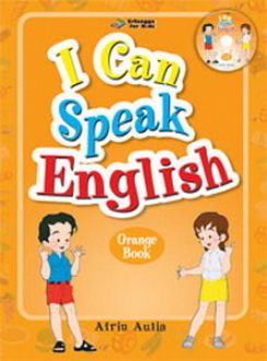 Sampul I Can Speak English : Orange Book / Afrin Aulia
