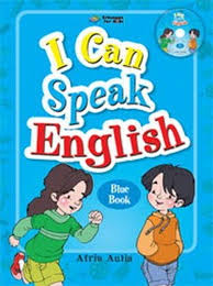 Sampul I Can Speak English :  Blue Book / Editor: Novi Vidya S, Rani Nuraeni