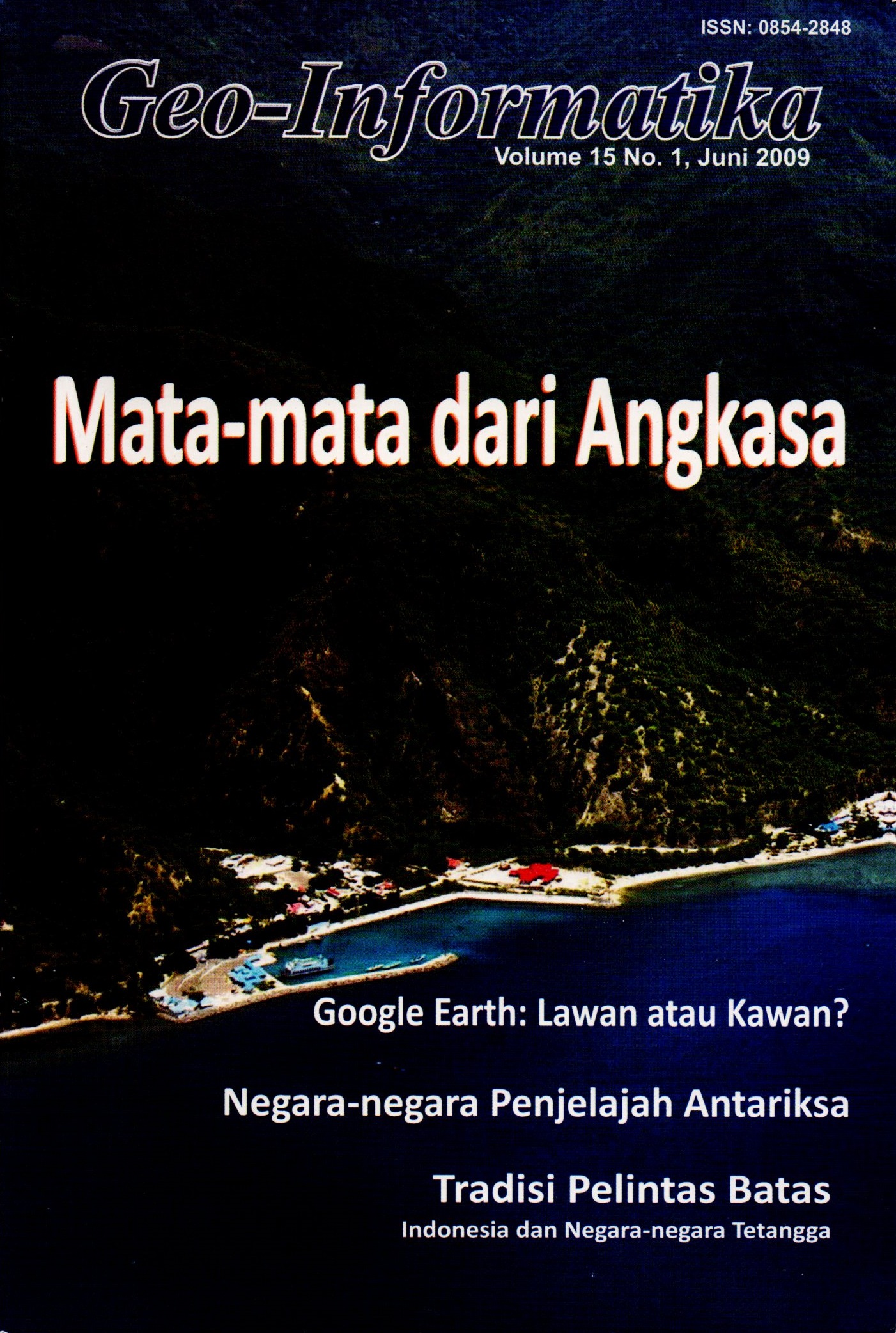 Sampul Geo-Informatika :  Mata-Mata Dari Angkasa / Diah Kirana Kresnawati