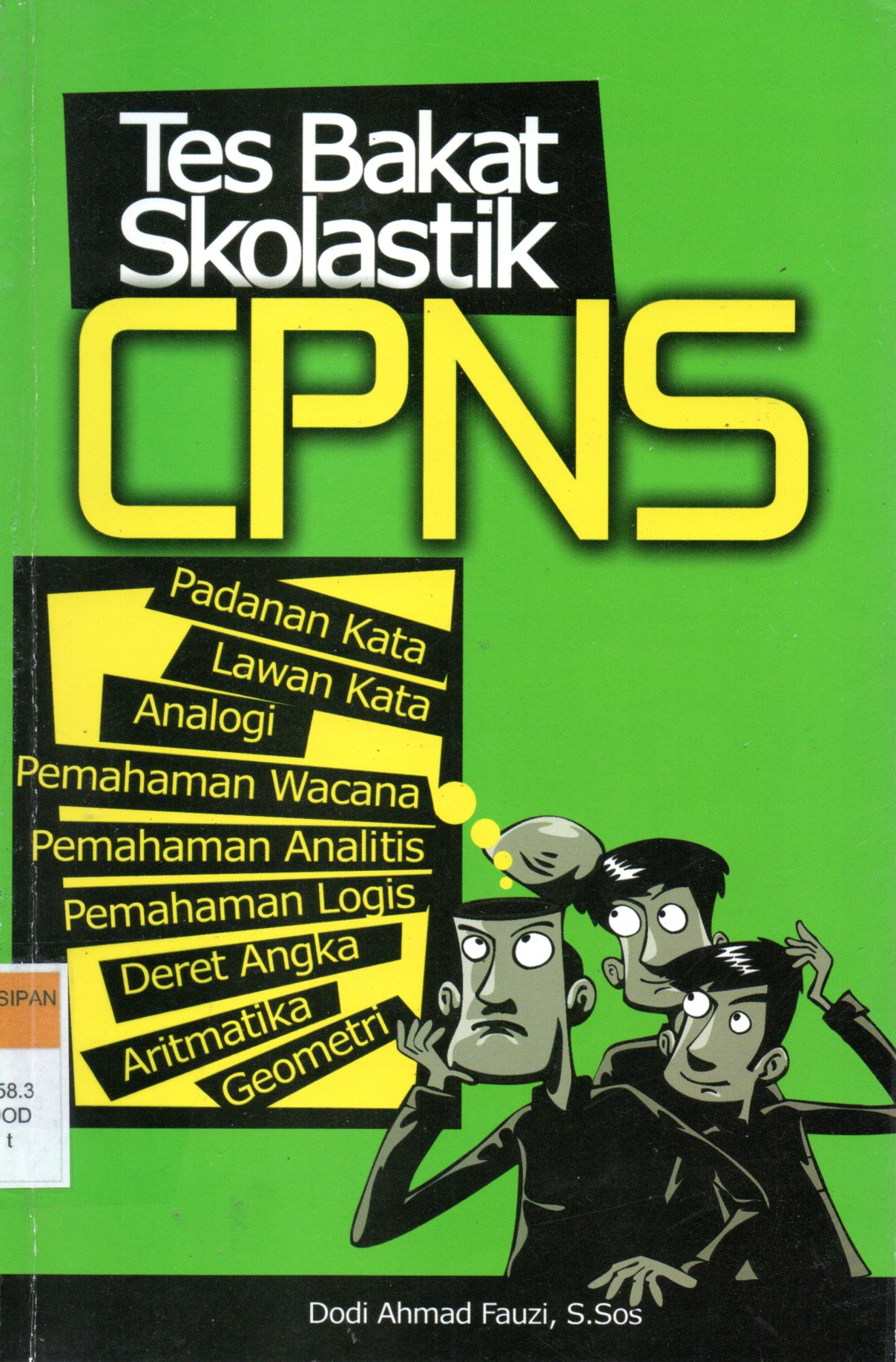 Sampul Tes Bakat Skolastik CPNS / Penyunting: Tajudin