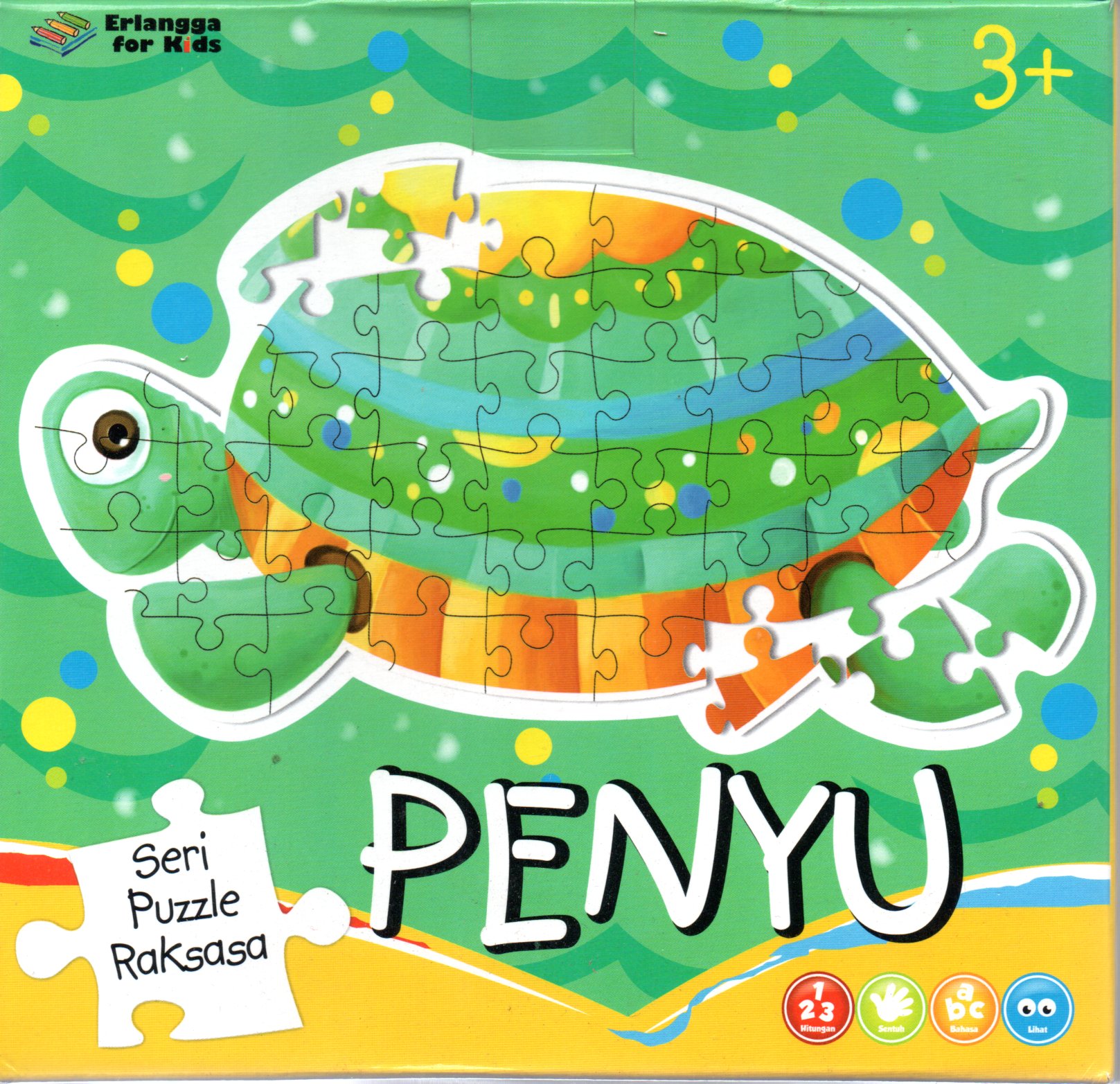 Sampul Penyu :  Seri Puzzle Raksasa / Ilustrasi: Aaron Randy