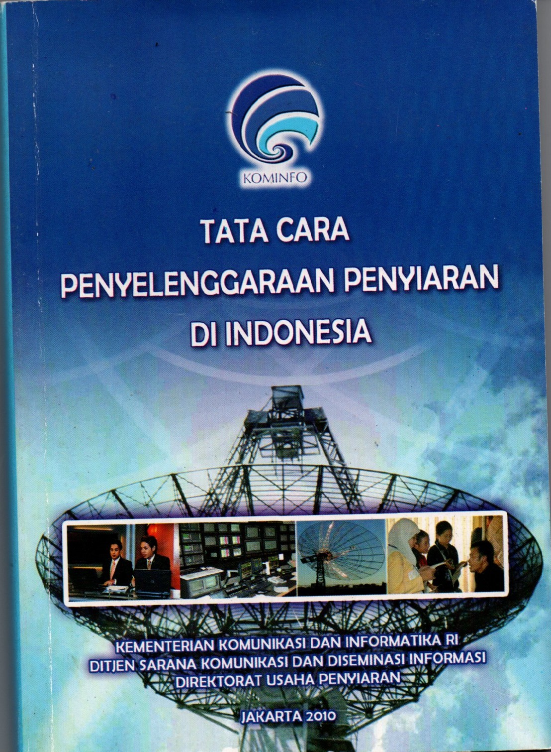 Sampul Tata Cara Penyelenggaraan Penyiaran di Indonesia / Kominfo