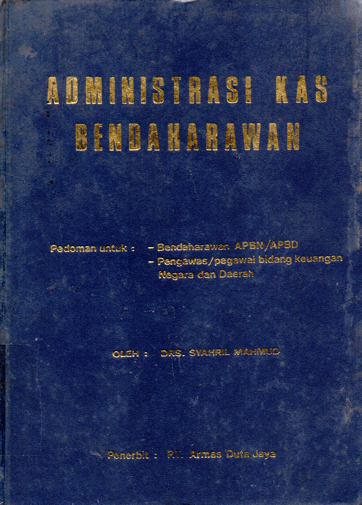 Sampul Administrasi Kas Bendaharawan