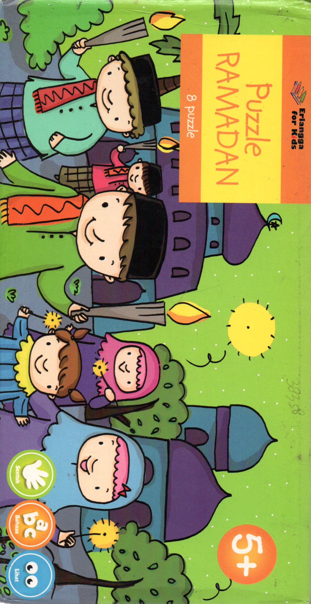 Sampul Puzzle Ramadan / Ilustrator: Vinca Kumala