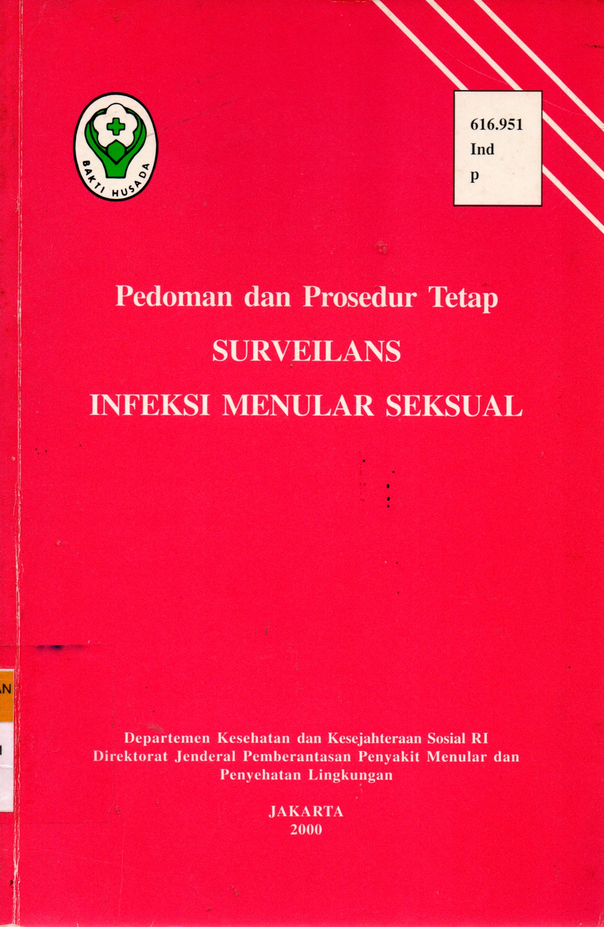 Sampul Pedoman dan Prosedur Tetap :  Surveilans Infeksi Menular Seksual