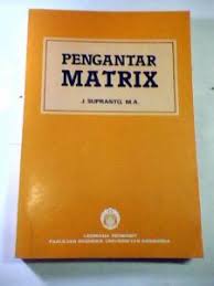Sampul Pengantar Matrix / J.Suprantom M.A.