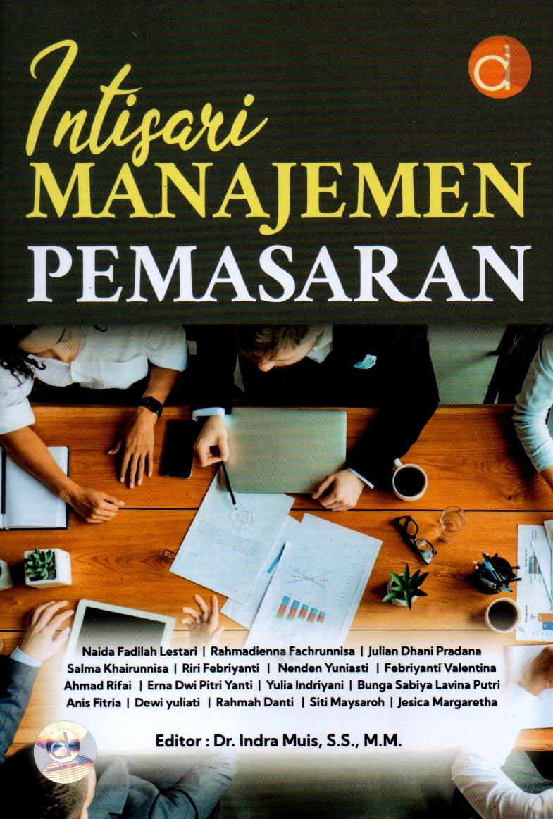 Sampul Intisari Manajemen Pemasaran / Editor: Indra Muis