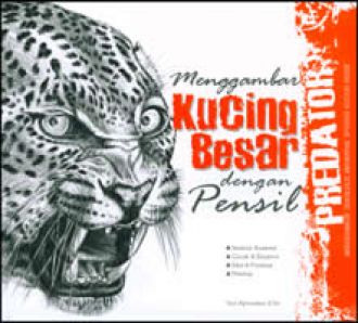 Sampul Menggambar Kucing Besar Dengan Pensil / Veri apriiyatno, S.Sn.