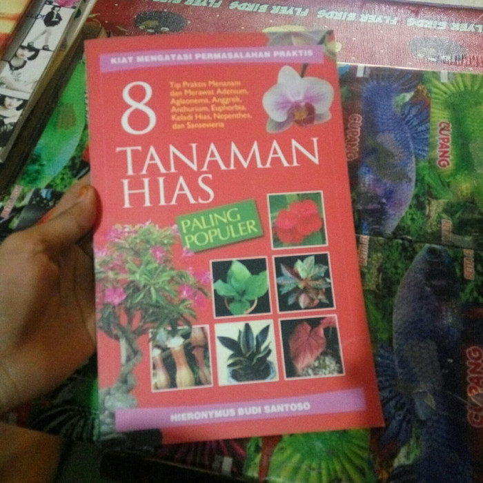 Sampul TANAMAN HIAS :  Kiat Mengatasi Permasalahan Praktis / Hieronymus Budi Santoso