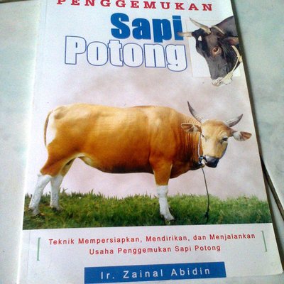 Sampul Menggemukkan Sapi Potong / Ir. Zainal Abidin