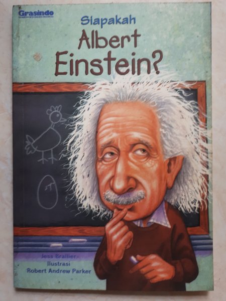 Sampul Siapakah Albert Einstein / Jess M. Brallier