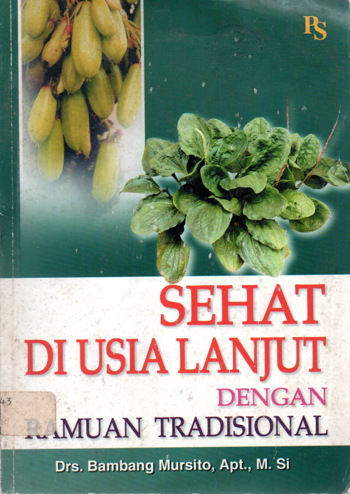 Sampul Sehat di Usia Lanjut Dengan Ramuan Tradisional / Ilustrator: J. Sugito, Miftahuddin, Nyuwan S.B