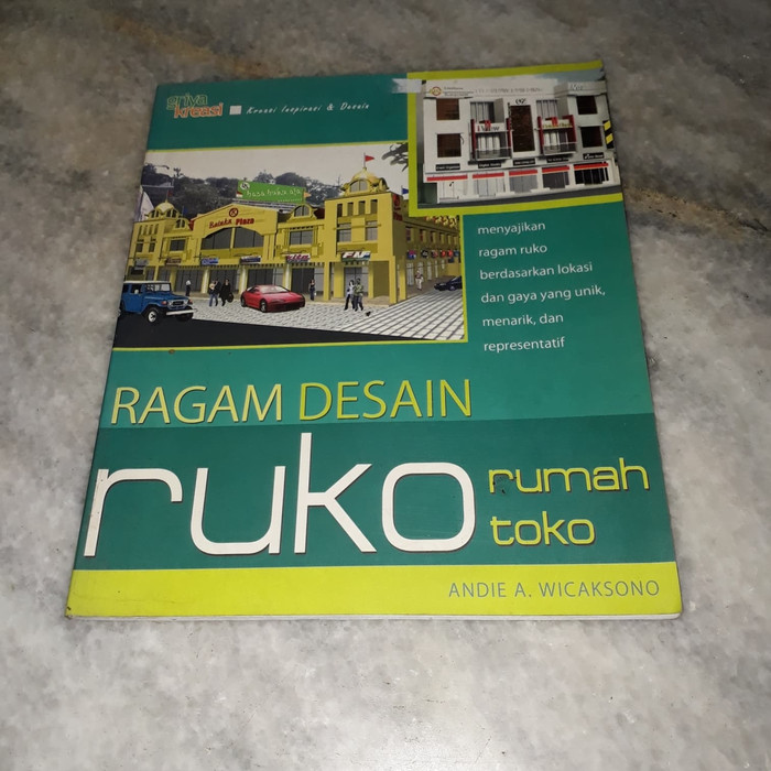 Sampul Ragam Desain Ruko (Rumah Toko) / Andie A. Wicaksono