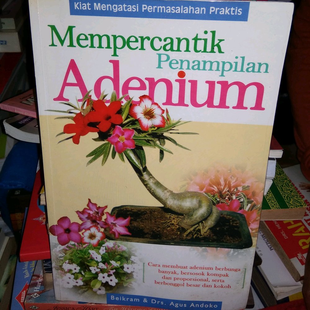 Sampul Mempercantik Penampilan Adenium / Beikram & Drs. Agus Andoko