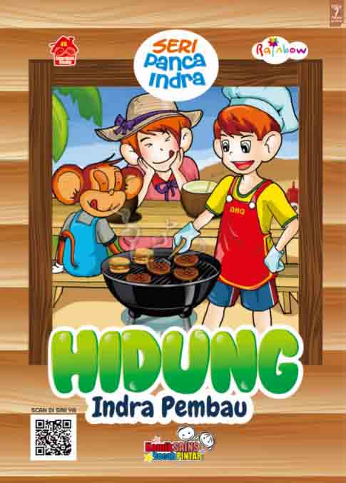 Sampul Komik Sains Bocah Pintar :  Hidung-Indra Pembau