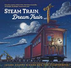 Sampul Steam Train, Dream Train :  Kereta api Uap, Kereta Impian / Editor: Ery HS