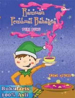 Sampul Ramuan pembuat bahagia :  Peri buku
