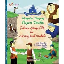 Sampul Kumpulan dongeng negeri Swedia :  Raksasa Stompe Pilt dan seorang anak gembala