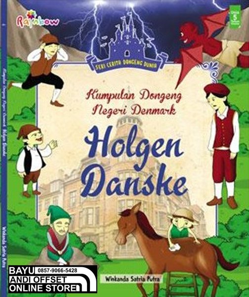 Sampul Kumpulan dongeng negeri Denmark :  Holgen Danske