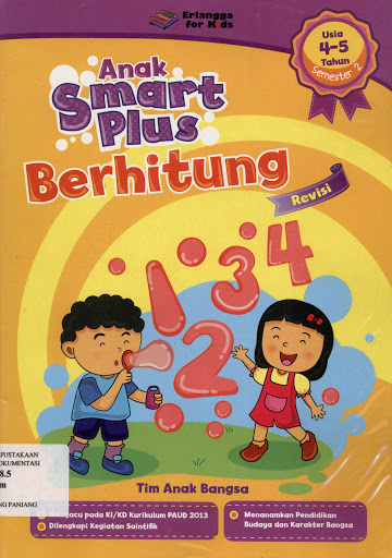Sampul Anak smart berhitung :  Usia 4-5 tahun semester 2 / Tim anak bangsa