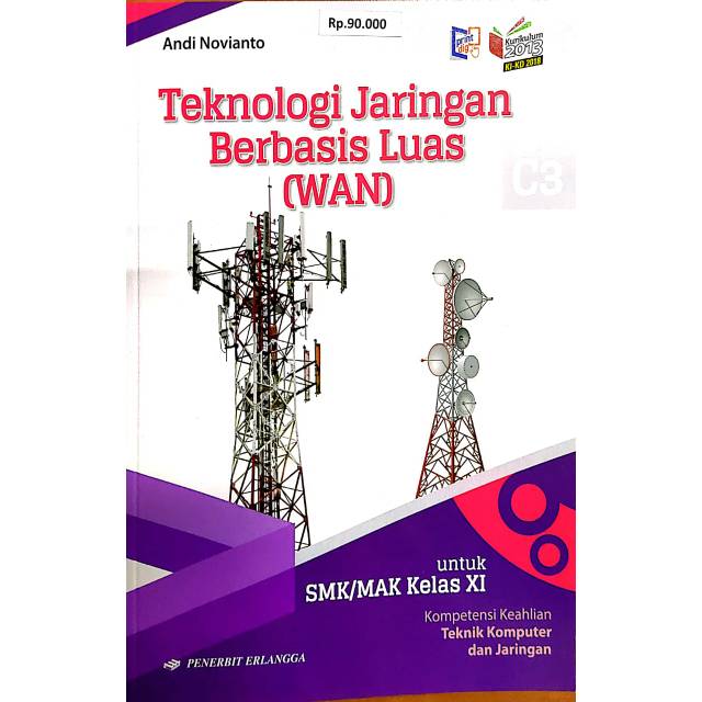 Sampul Teknologi jaringan berbasis data(WAN) / Andi novianto