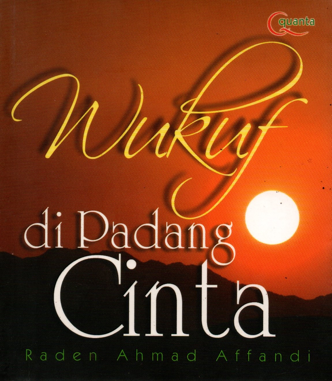 Sampul Wukuf di Padang Cinta