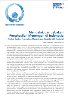 Sampul Mengelak dari jebakan penghasilan menengah di indonesia. :  Analisa resiko, pemecahan masalah dan karakteristik nasional. / Sergio Grassi