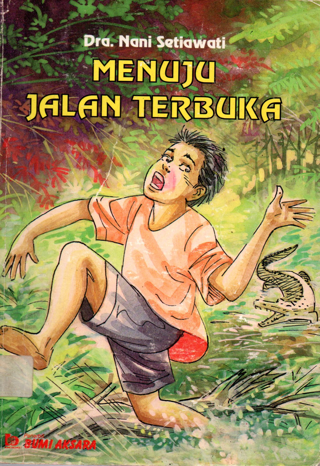 Sampul Menuju Jalan Terbuka / Ilustrasi : Asmadi