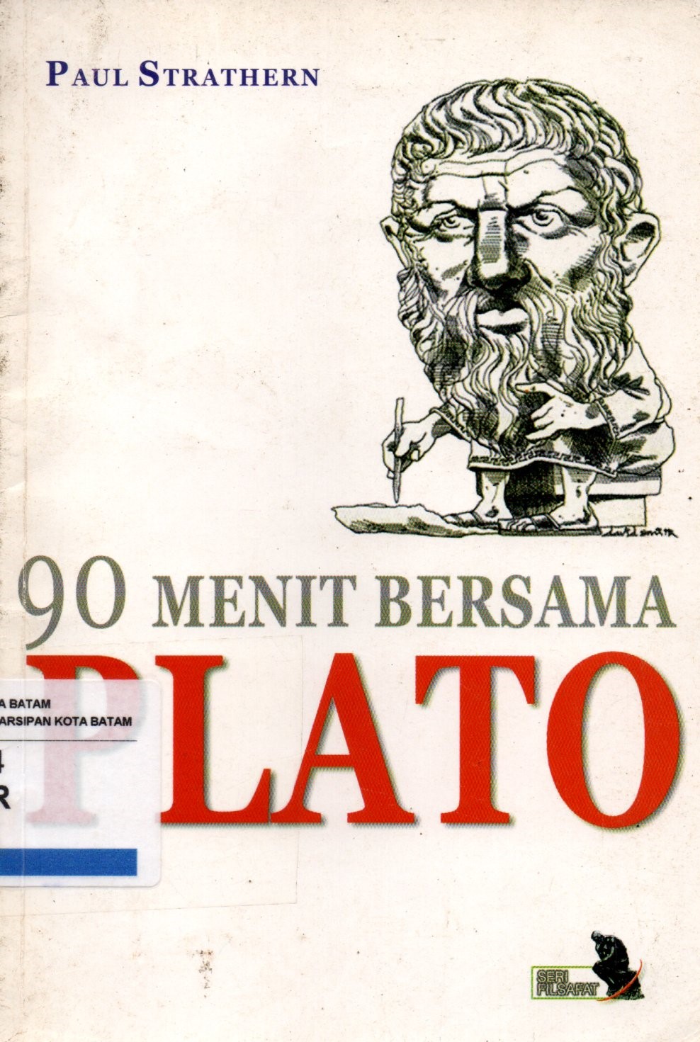 Sampul 90 Menit Bersama Plato / Alih Bahasa: Frans Kowa