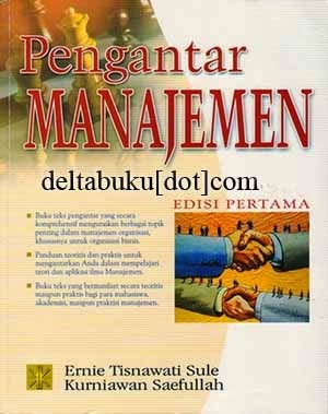 Sampul Pengantar Manajemen / Erni Tisnawati Sule , Kurnia Saefullah