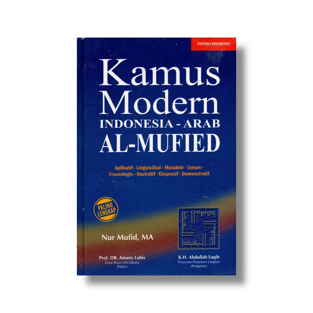 Sampul Kamus Modern indonesia-arab AL-MUFIED