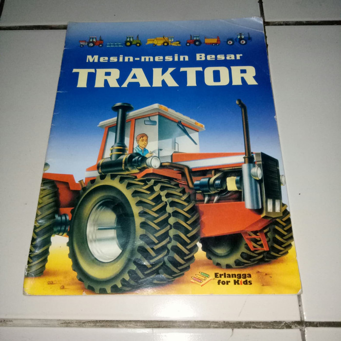 Sampul Mesin Mesin Besar : Traktor / Caroline Young
