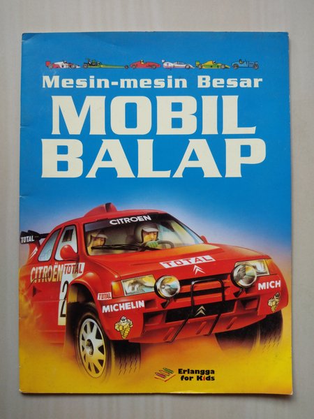 Sampul Mesin-Mesin besar Mobil Balap / Grifford, Clive