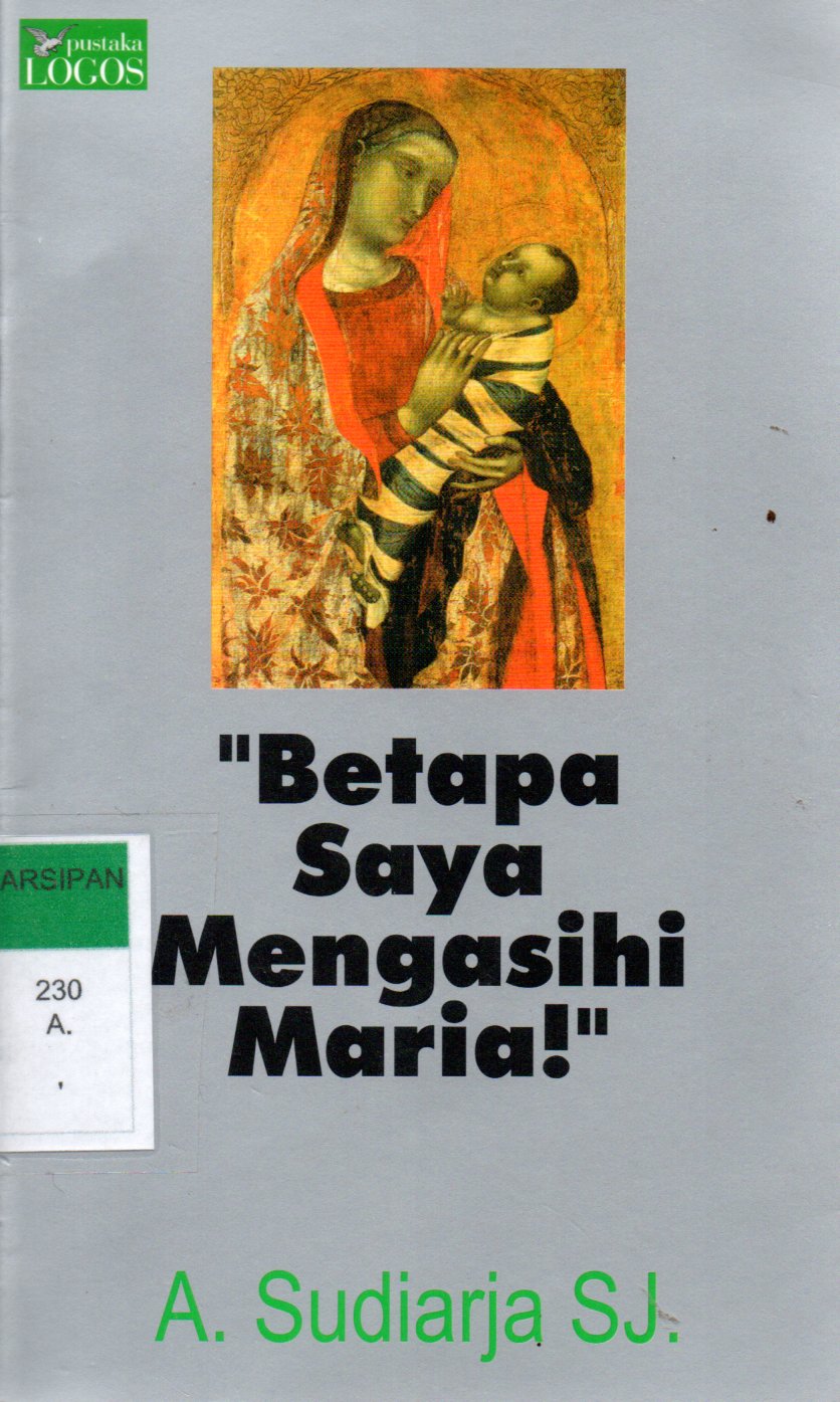 Sampul Betapa Saya Mengasihi Maria