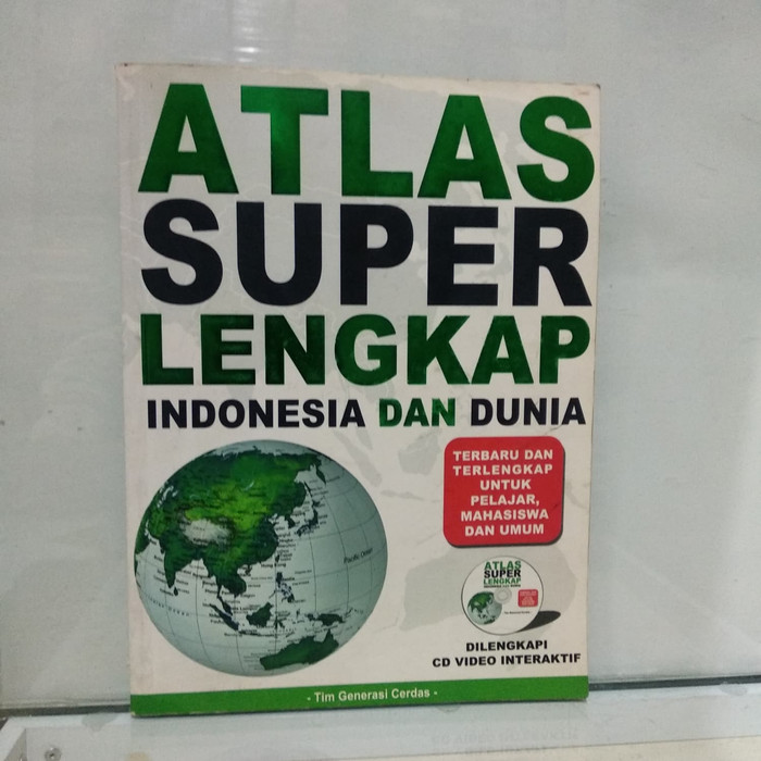 Sampul Atlas Super Lengkap Indonesia dan Dunia / Tim generasi cerdas