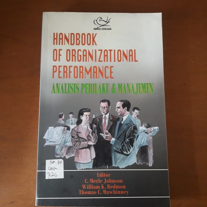 Sampul Analisis perilaku & manajemen :  Handbook of organizational performance / Johnson, C. Marla