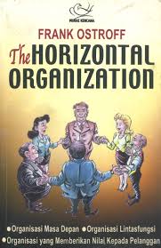 Sampul The Horizontal organization / Frank Ostroff