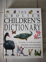Sampul THE Grolier Children's Dictionary / Heather Crossley