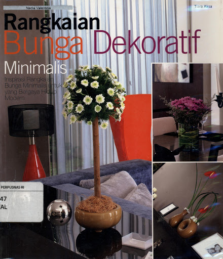 Sampul Rangkaian Bunga Dekoratif Minimalis / Nadia Valentina