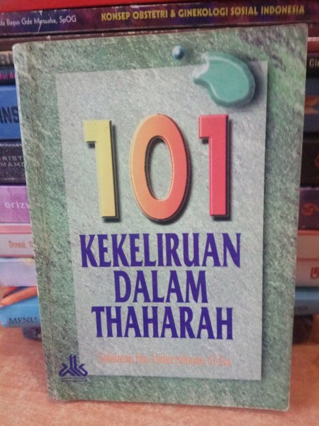 Sampul 101 Kekeliruan Dalam Thaharah / Sulaiman bin Abdurrahman Al-Isra
