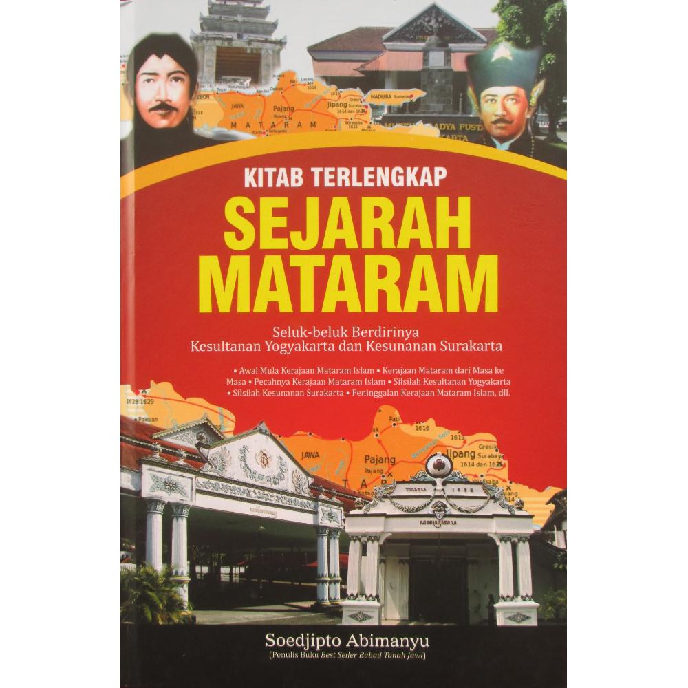 Sampul Kitab Terlengkap Sejarah Mataram / Soedjipto Abimanyu