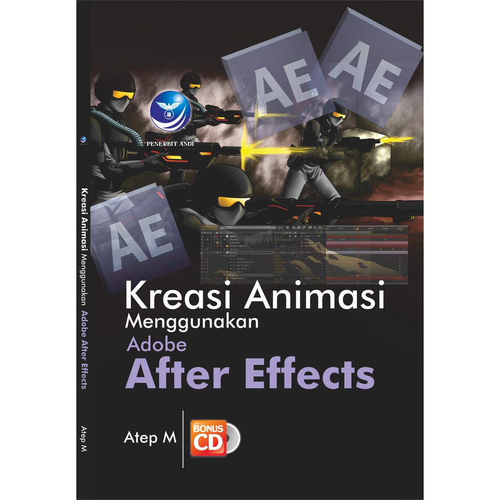 Sampul Kreasi Animasi Menggunakan Adobe After Effects / Atep M