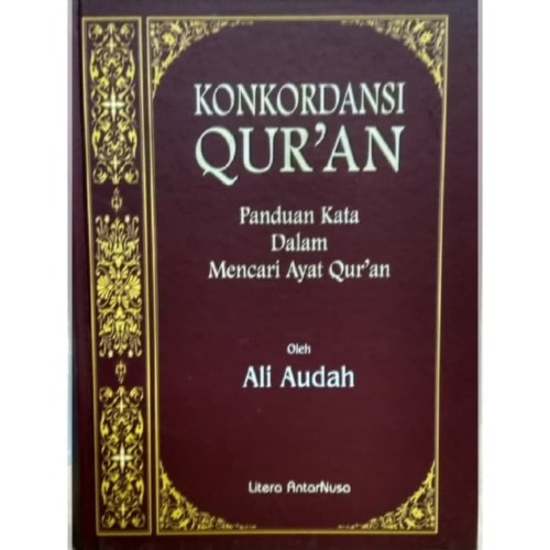 Sampul Konkordansi Qur'an / Ali Audah