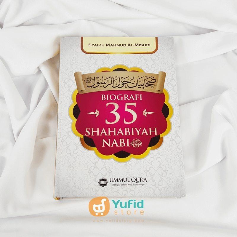 Sampul Biografi 35 Shahabiyah Nabi / Mahmud Al-Mishri Abu Ammar