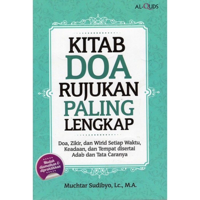 Sampul Kitab Doa Rujukan Paling Lengkap / Syaiful M.H., Endang R., Erlina Z.